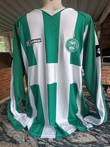 Camisa Coritiba manga longa Lotto raridade para colecionador 