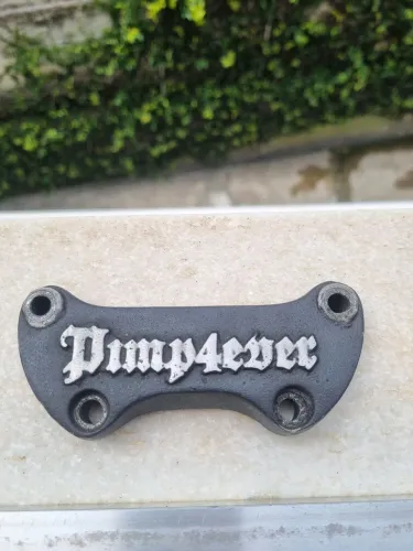 Tampa (Clamp) de Raise para Harley-Davidson com guidao de 1 polegada.