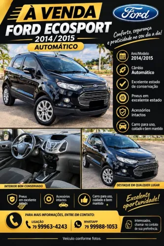 Ford Ecosport SE 2.0 16V Flex 5P Aut. 2015