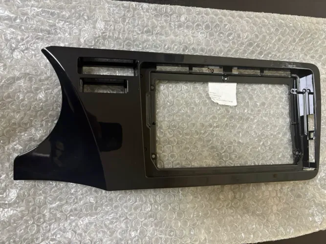 Moldura 9 Polegadas Honda City 2015 A 2021 Black Piano