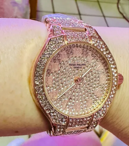 Relógio Pateke Philipp Rosé NOVO