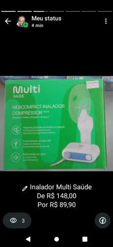 Inalador Multi Saúde (NOVO)