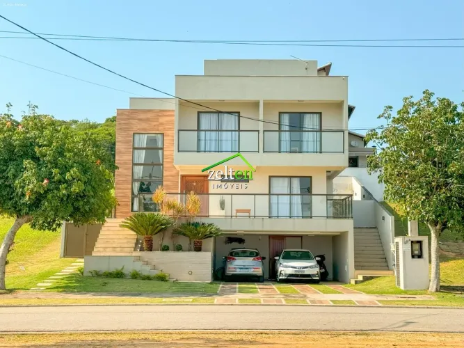Casa em Condomínio para Venda em Rio das Ostras, Alphaville, 4 dormitórios, 2 suítes, 4 ba