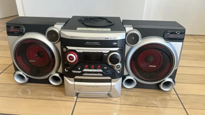 Mini Hi-Fi System c/MP3 FWM377/BK Phillips