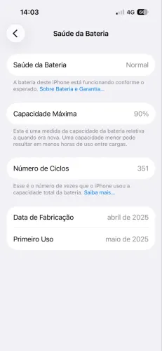iPhone 16 Branco