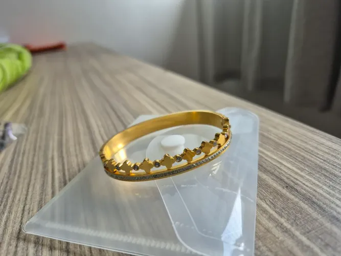 Bracelete Aço dourado