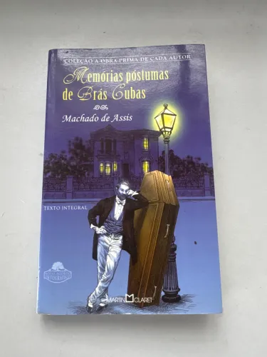 Livro Memórias Póstumas de Brás Cubas - Machado de Assis (Martin Claret)