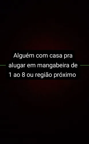 Procura-se casa pra alugar em Mangabeira