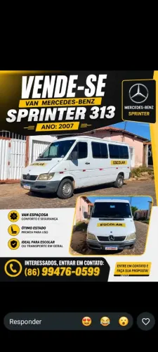 Mercedes-Benz Sprinter 313 Chassi 2.2 129cv Diesel 2007