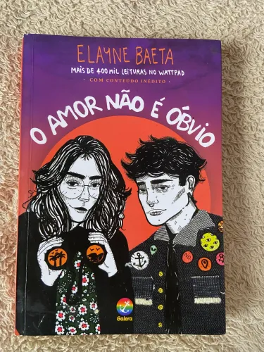 O Amor Não é Óbvio | Livro Usado em Bom Estado