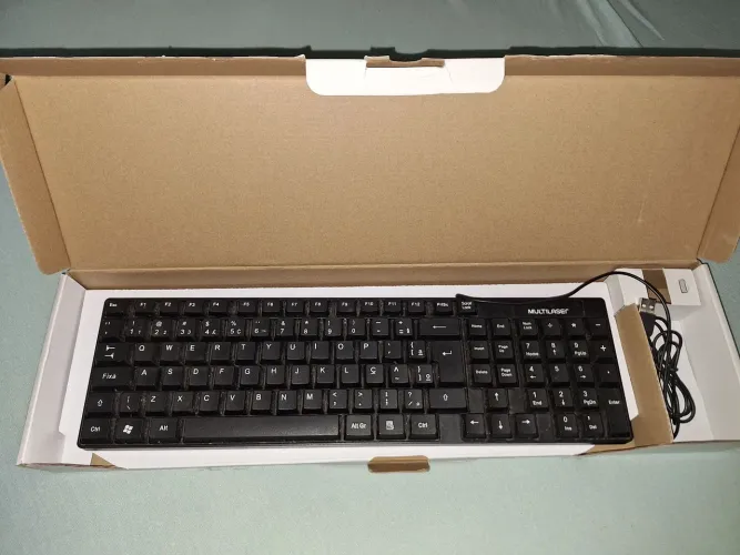 Teclado Multilaser com fio