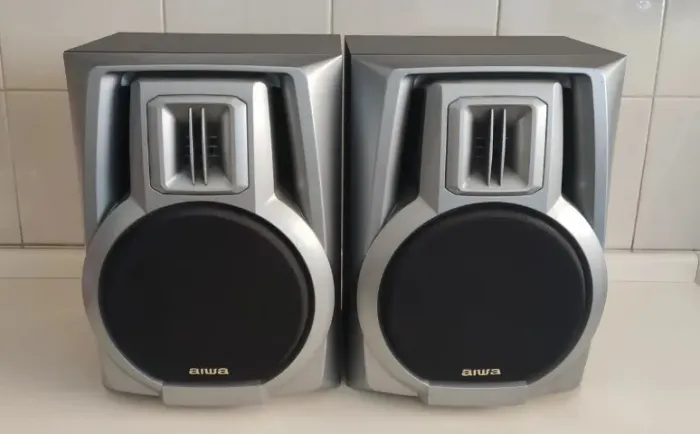 Par De Caixas Aiwa SX-202YL