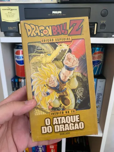 Fita VHS Dragon Ball Z: O Ataque do Dragão - Anime Raridade