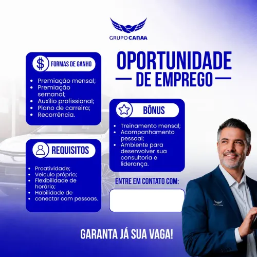 Vagas de emprego CLT e PJ
