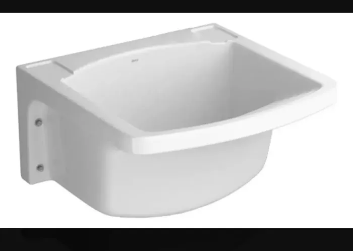 Tanque cerâmica branco - Deca (53x51cm)