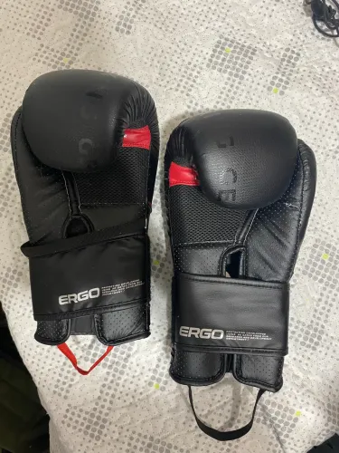 Luva de boxe decathlon outshock ERGO 14 oz