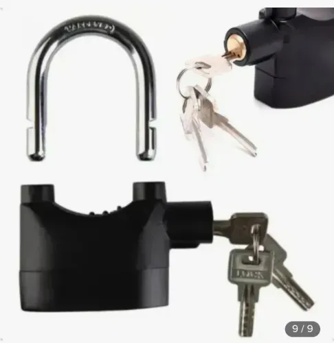 Cadeado com Alarme Sonoro