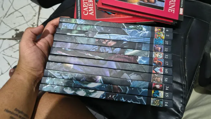 Lote HQs DC, Marvel, Salvat, Eaglemoss, Panini