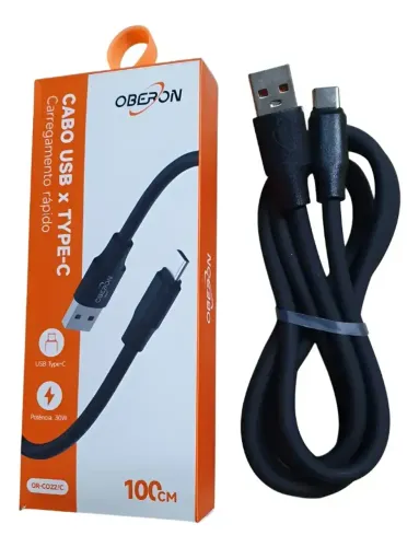 Cabo Carregador Usb Tipo C Reforçado