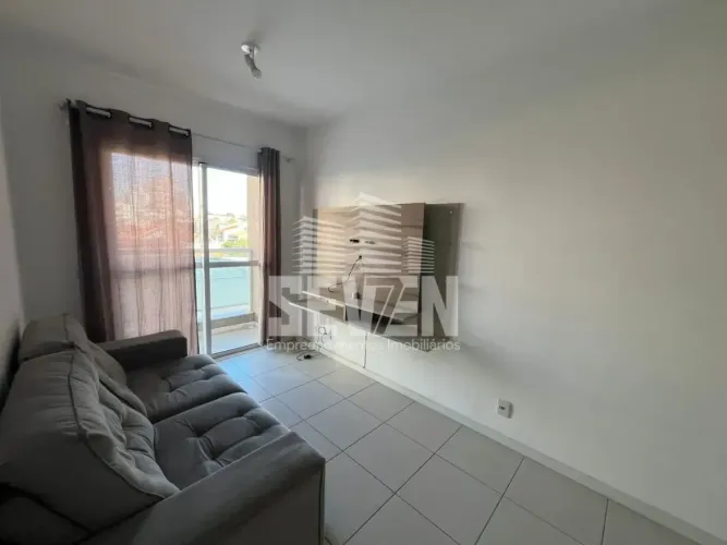 Apartamento para Locação no Spot Club House 1 Quarto e Sacada Semi-mobiliado
