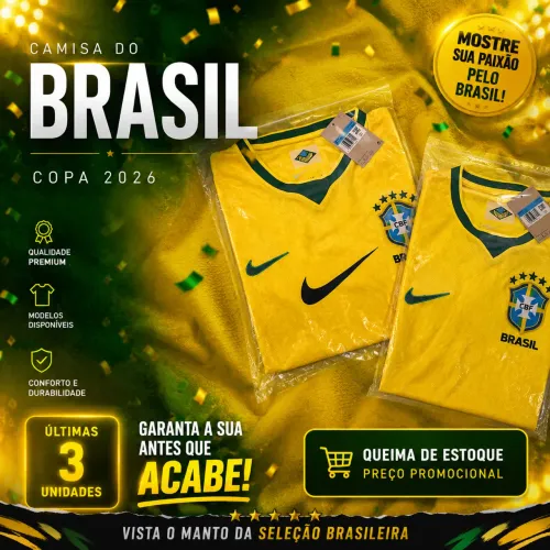 Camisa Brasil Premium 2026