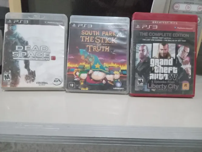 Lote jogos de ps3