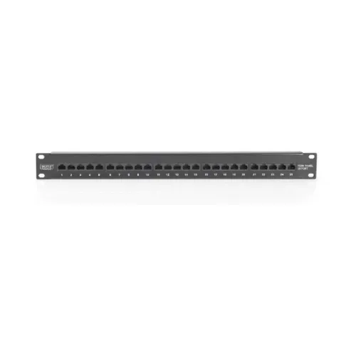 Patch Panel 25 Portas Cat3 RJ45 ISDN 19" 1U Não Blindado
