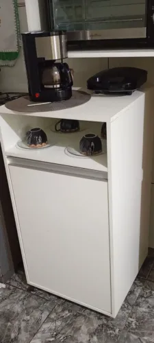 Armário de cozinha porta gaz em mdf