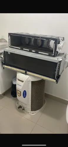 Ar condicionado Split Duto / Built-in da Carrier (linha Versatile) 24 mil btus