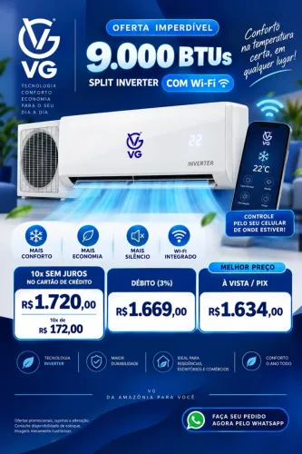 Ar condicionado VG inverter