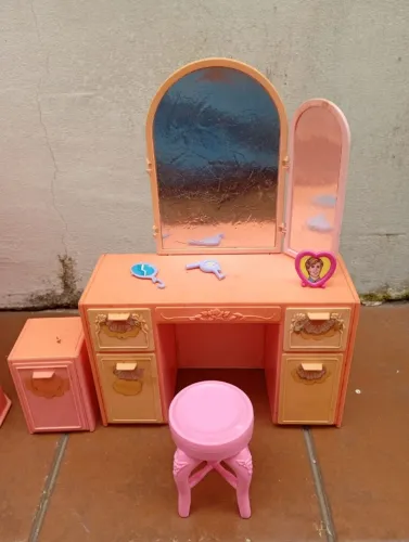 Penteadeira Barbie Estrela Anos 80