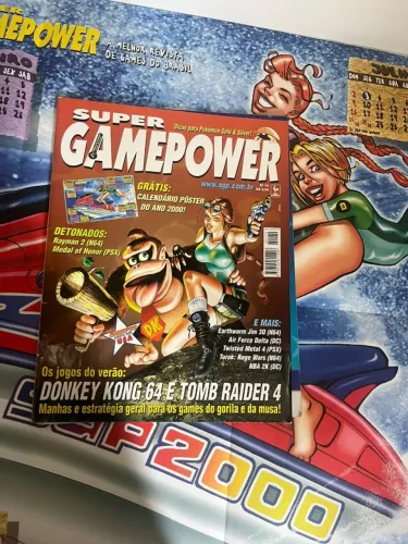 Super Game Power n 70 - Com Poster Lancha Marjorie