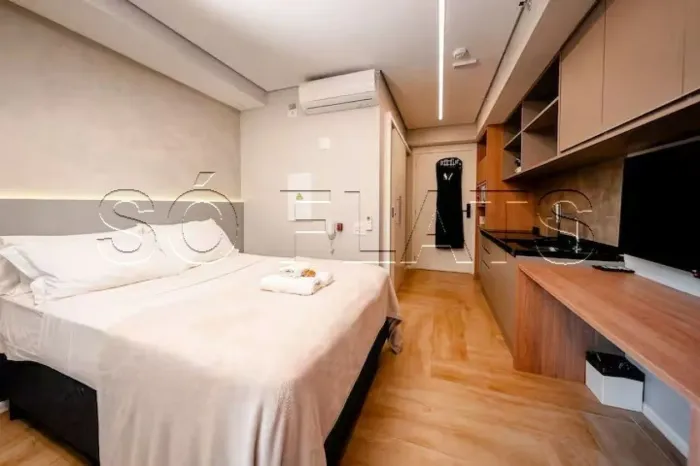 Studio 21m² para locação em Moema | Próx metrô, Ibirapuera com excelente localização.