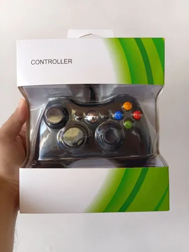 Controle para Xbox 360 com fio NOVO - FRETE GRATUITO
