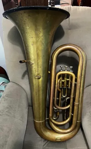 Tuba BM si bemol Usadinha, mecanismo perfeito!