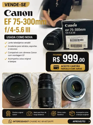 Lente Canon