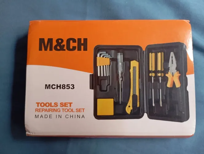 Kit Jogo de ferramentas com maleta 12 peças Titanium