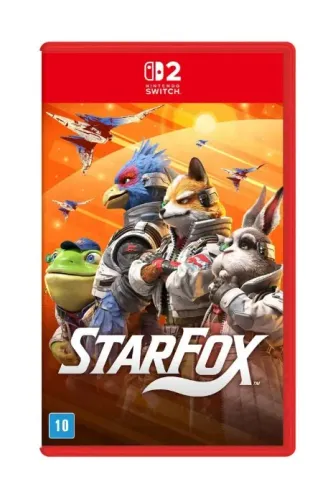 Star Fox Nintendo Switch 2 midia física (novo - sem lacre)
