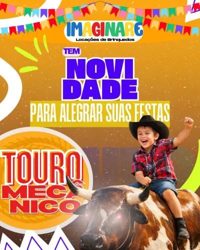 Touro Mecânico Locação