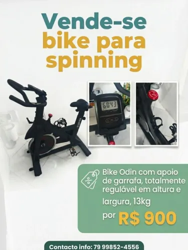 Bike Ergométrica Odin 13kg