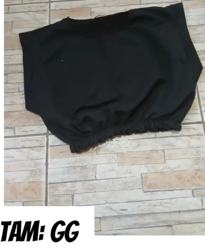 OPORTUNIDADE! BLUSA PRETA TAMANHO GG - SUPER CONFORTÁVEL