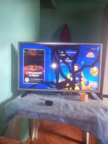 Tv retirada de peças