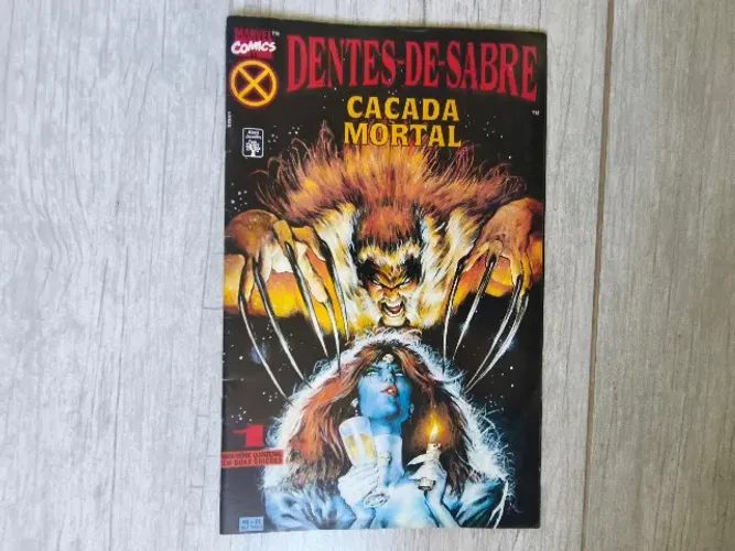 Dentes-de-Sabre: Caçada Mortal nº 1 Editora Abril
