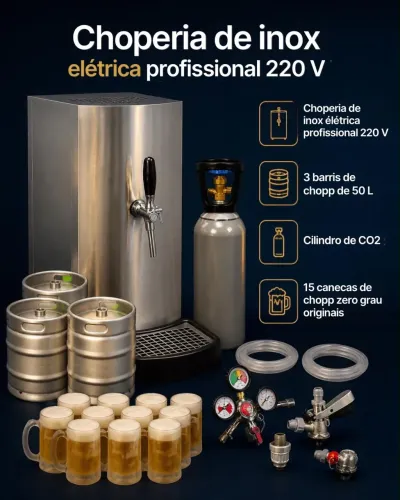 Chopeira de Inox
