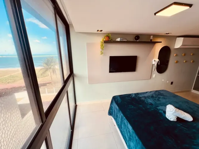 Flat Pé na Areia - Vista Mar, na Praia do Bessa.