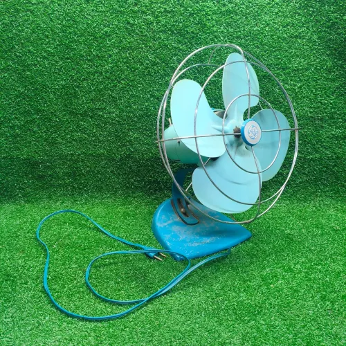 ventilador G&E azul raro de achar anão 70/80