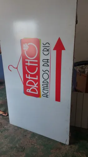 Placa de ferro para anúncios