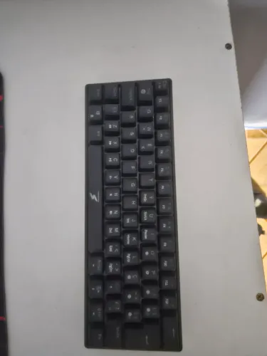 Teclado mecânico superflame switch red