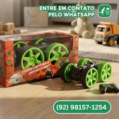 Carrinho Controle Remoto Acrobacia 360 Graus