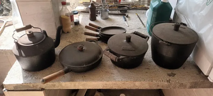 Panelas de ferro